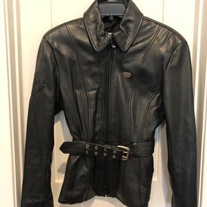 First gear Moto motorcycle leather jacket 34w 34